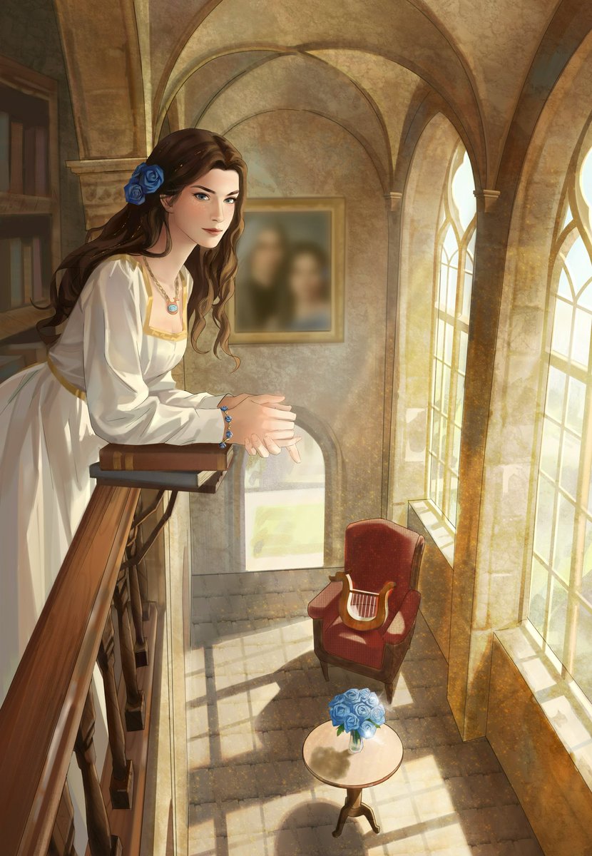 sevenstabby's tweet photo. “As a young boy, [rhaegar] was bookish to a fault.”

"men said that rhaegar loved his harp much better than his lance"

“The dragon prince sang a song so sad it made the wolf maid sniffle”

“Lyanna was … fond of flowers”

commission down by 苏生吃鸡爪

#Lyanna #Rhaegar #Rhaelya https://t.co/rXeKCZ8xd8