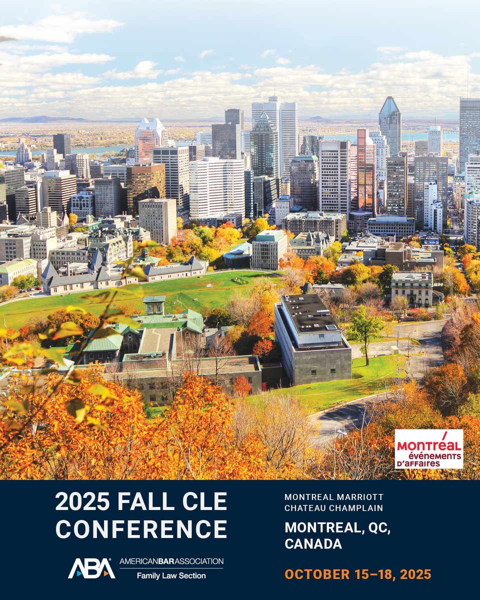 Don't miss your chance to save on registration for our Fall CLE Conference in Montreal! Tomorrow is the last day to take advantage of early-bird savings. 

Learn more and register at ambar.org/flfall