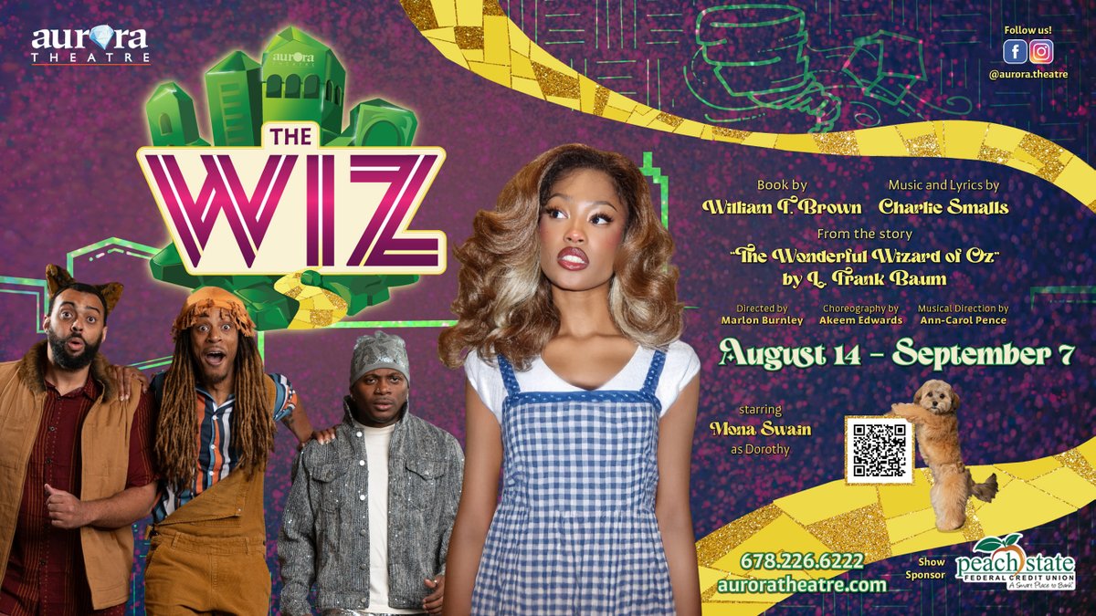 Enter to #WIN 2 tickets to The Wiz  at bit.ly/41Re3h1
then come back here to comment for bonus entries!
#AD #TheWiz #auroratheatre #familyfun