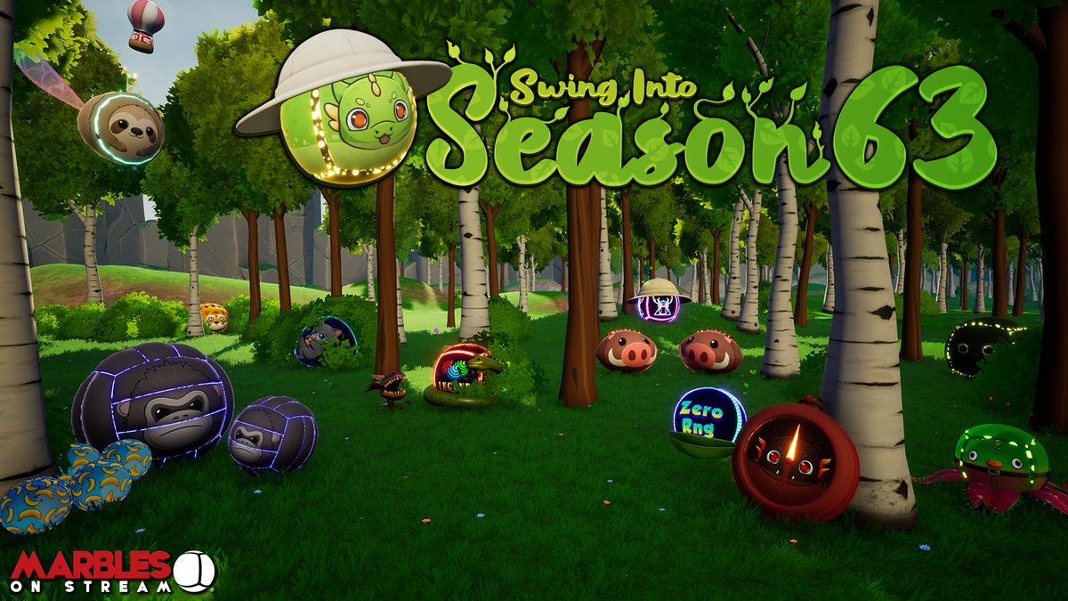PixelbyPixelStu's tweet photo. Marbles on Stream - Welcome to the Jungle of Season 63!

Running Dates: August 19th to September 29th, 2025!

#GetInvolved https://t.co/JK9Ih6585r