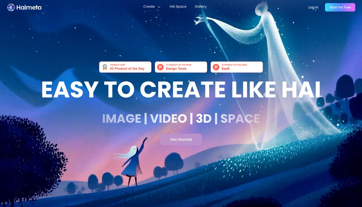 Nemo_icewhale's tweet photo. Less than 12 days after our Product Hunt launch, Haimeta's growth has been like a rocket🚀, already hitting the #1🏆spot on the weekly Design Tools list！

We’re about to have an exciting and fun new release. Our mission is to make sure more people can truly enjoy the creative process！✨

Follow me and stay tuned for our launch tomorrow!👏