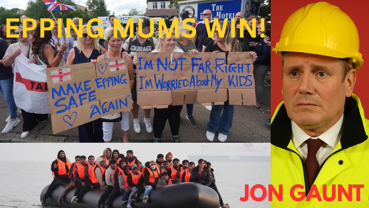 jongaunt's tweet photo. TONIGHT'S LIVE SHOW AT 6.30 WILL BE ON FIRE.
Trump cut illegal immigration in months.
Starmer scrapped Rwanda & opened the floodgates.
Britain is now FULL of migrant hotels.
Weakness breeds chaos.
We need strength. Deport, don’t accommodate.
#Starmer #IllegalMigrants #UKBorders https://t.co/MxP2HaBEXS