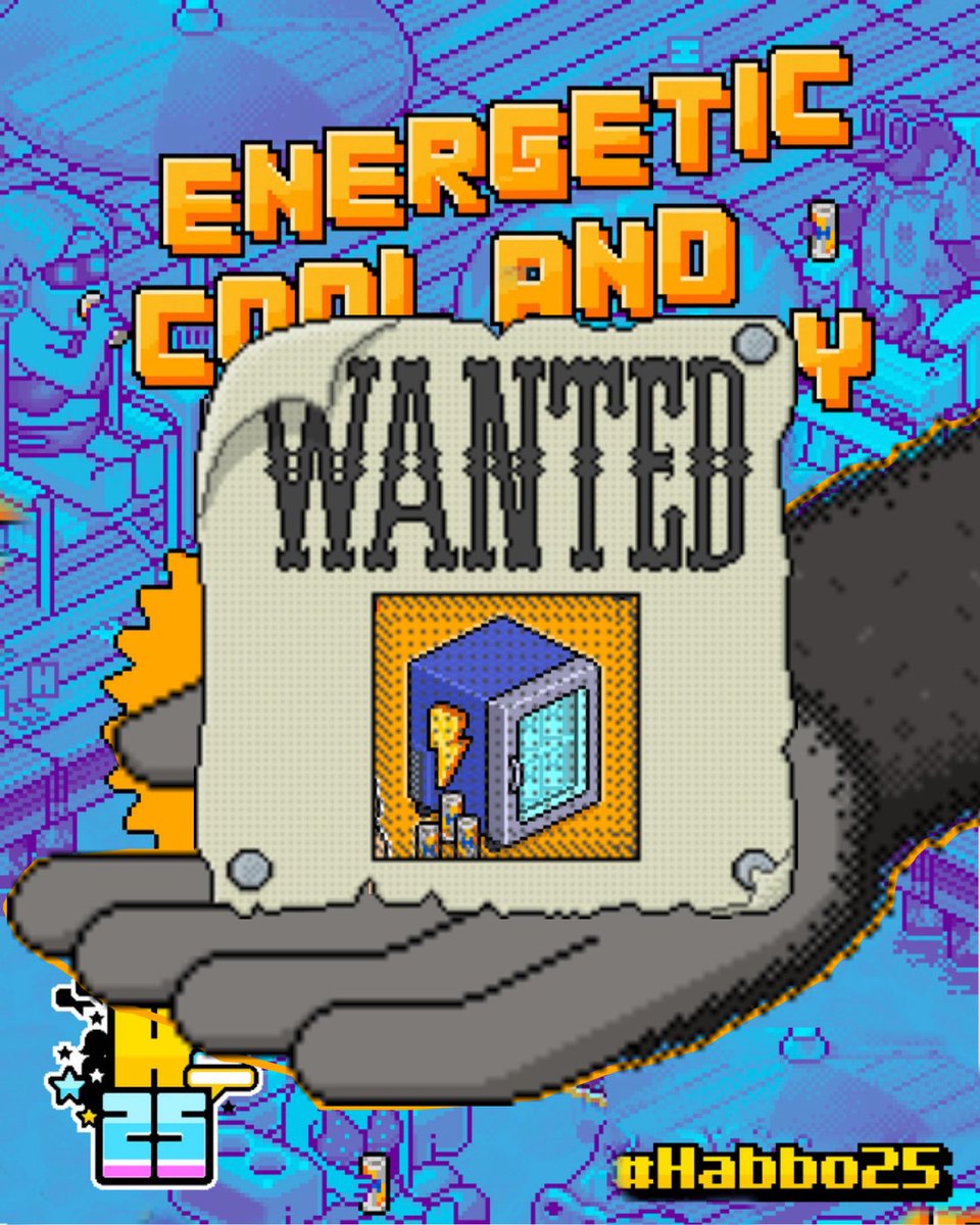 Fun gamer time! It’s time for more JääBoost Mini Fridge Habbo Hotel game furni to celebrate #habbo25 !

🎟️To participate:
- Follow <a href="/adshabHC/">Ads</a> and <a href="/Habbo/">Habbo</a>
- Like and retweet this tweet &amp; tag 1 Habbo gamer friend
- Comment your Habbo name AND which hotel you reside in

We will be