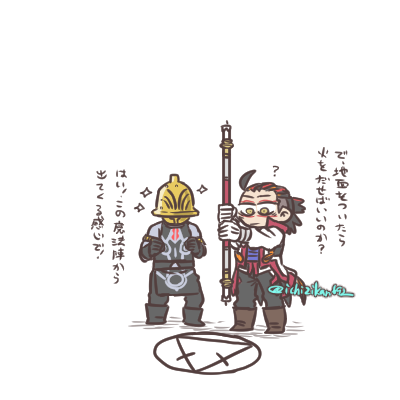 とってもらくがき…某漫画ネタから。あれをみたらね…地面に描きたくなっちゃうよね…( ˇωˇ ) 