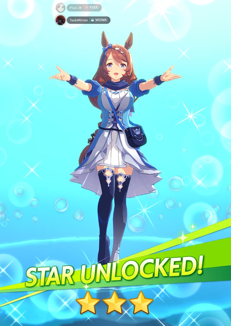 FINALLY SHE 3 Star and now i have her nice dress hehhe