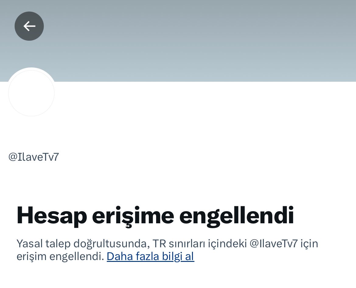 Farif Kocabıyık isimli provokatör'ün X hesabına erişim engeli getirildi. 😂