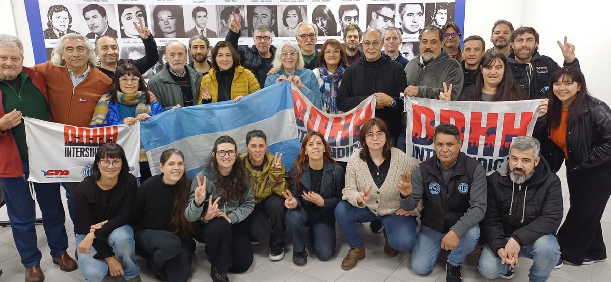 🔵Reunión de la Intersindical de Derechos Humanos en el ex CCD “El Infierno”

La #CONADU en el Espacio de Memoria para seguir construyendo unidad en defensa de los Derechos Humanos reafirmando nuestro compromiso con la Memoria, la Verdad y la Justicia.

🔗bit.ly/4mJb4zi