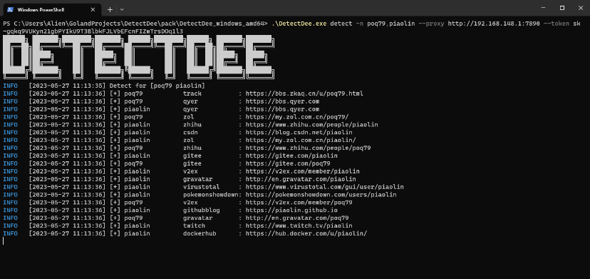 DarkWebInformer's tweet photo. DetectDee: Hunt down social media accounts by username, email or phone across social networks

GitHub: https://t.co/NU7GfGglv9 https://t.co/6DyszcC7gE