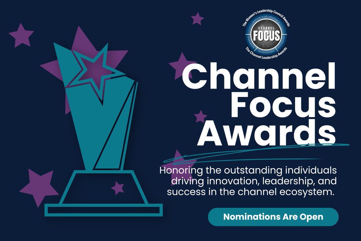 🌟 Nominations are open for the Channel Focus Awards! 🌟
Recognize leaders driving change, inspiring innovation, and shaping the future of the channel.
🗳️ Deadline: Sept 1
🔗surveymonkey.com/r/SQDQJKM
#ChannelFocusAwards #Leadership #Innovation