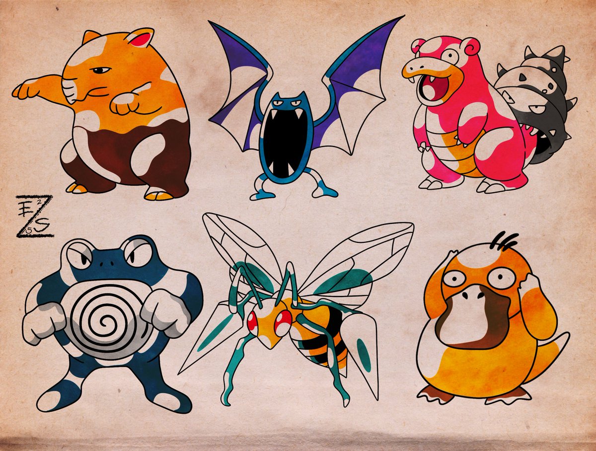 RustyScissors96's tweet image. I normally don’t like to mix work with a personal page, but I’m running deals on Pokemon tattoos until the end of September if anyone’s interested 🥰