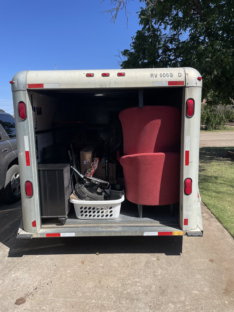 Grumpy5090's tweet photo. Moving day. I knew the day would come but I wasn’t ready. I know Kolten will do big things so I’m ok right now. Losing your best friend is tough especially when it’s your son! https://t.co/vOdGUIr0LB