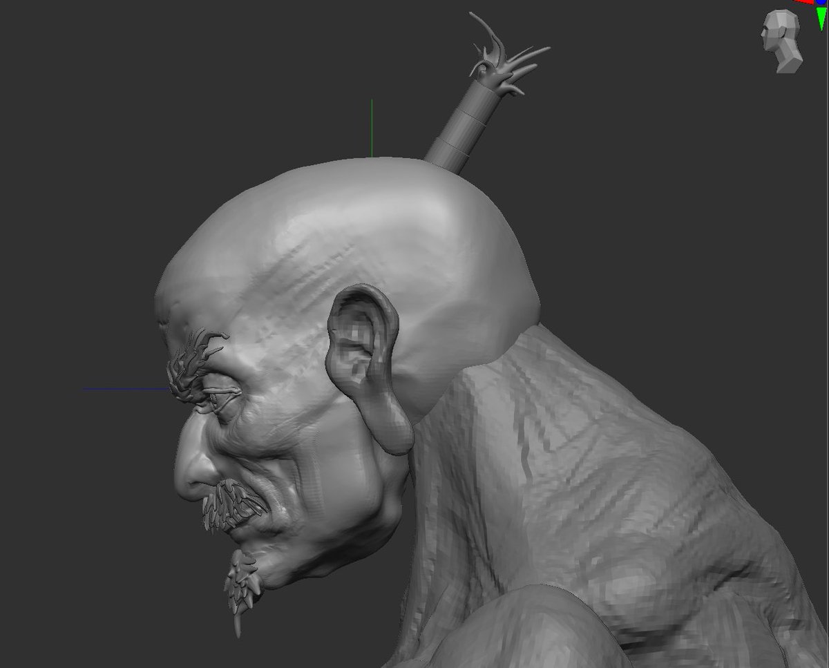ymk64647403's tweet photo. Netero wip #zbrush https://t.co/Eu4qKDKkRe