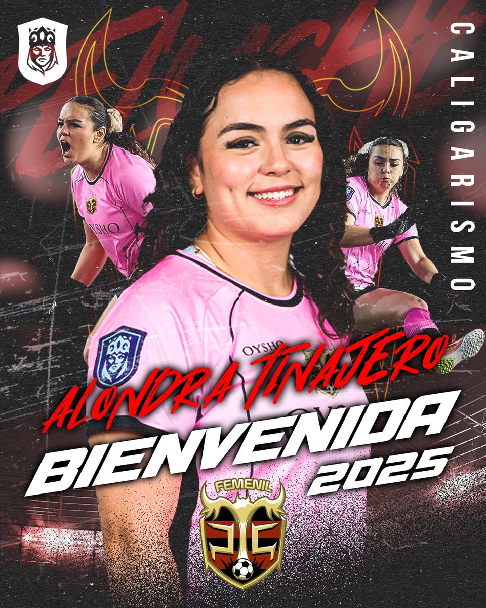 LLEGA UNA NUEVA PORTERA AL PELUCHE 🧸
#QueensLeague 

🧤Se ha presentado a Alondra Tinajero como nueva portera del club de cara al próximo torneo.

👽Jugo con los Aliens en el split pasado.