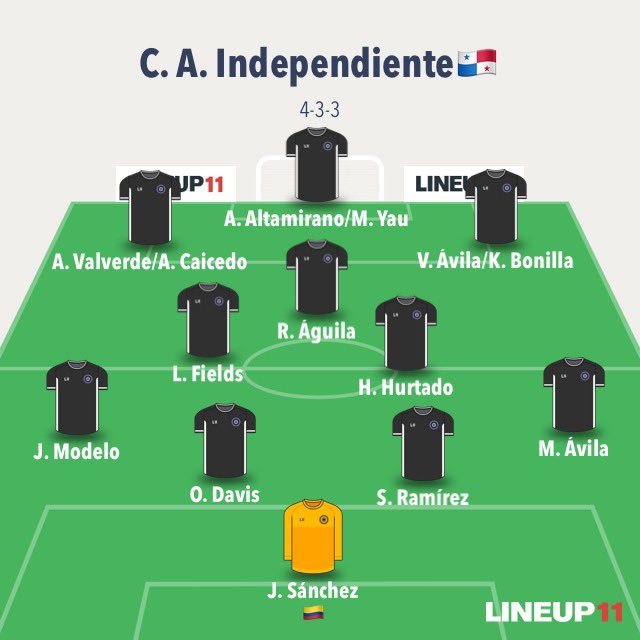 Tomás Fonseca (@tomfonseca) on Twitter photo Conociendo al próximo rival de Saprissa en Copa Centroamericana: Club Atlético Independiente de La Chorrera de Panamá🇵🇦
Hilo🧵futbolístico del CAI con ayuda de <a href="/ManuDelgadoG/">Manuel Delgado</a>
Sistema: 4-3-3 flexible a 4-1-4-1/4-2-3-1 y del medio para adelante suele hacer rotación de nombres. Conociendo al próximo rival de Saprissa en Copa Centroamericana: Club Atlético Independiente de La Chorrera de Panamá🇵🇦
Hilo🧵futbolístico del CAI con ayuda de <a href="/ManuDelgadoG/">Manuel Delgado</a>
Sistema: 4-3-3 flexible a 4-1-4-1/4-2-3-1 y del medio para adelante suele hacer rotación de nombres.
