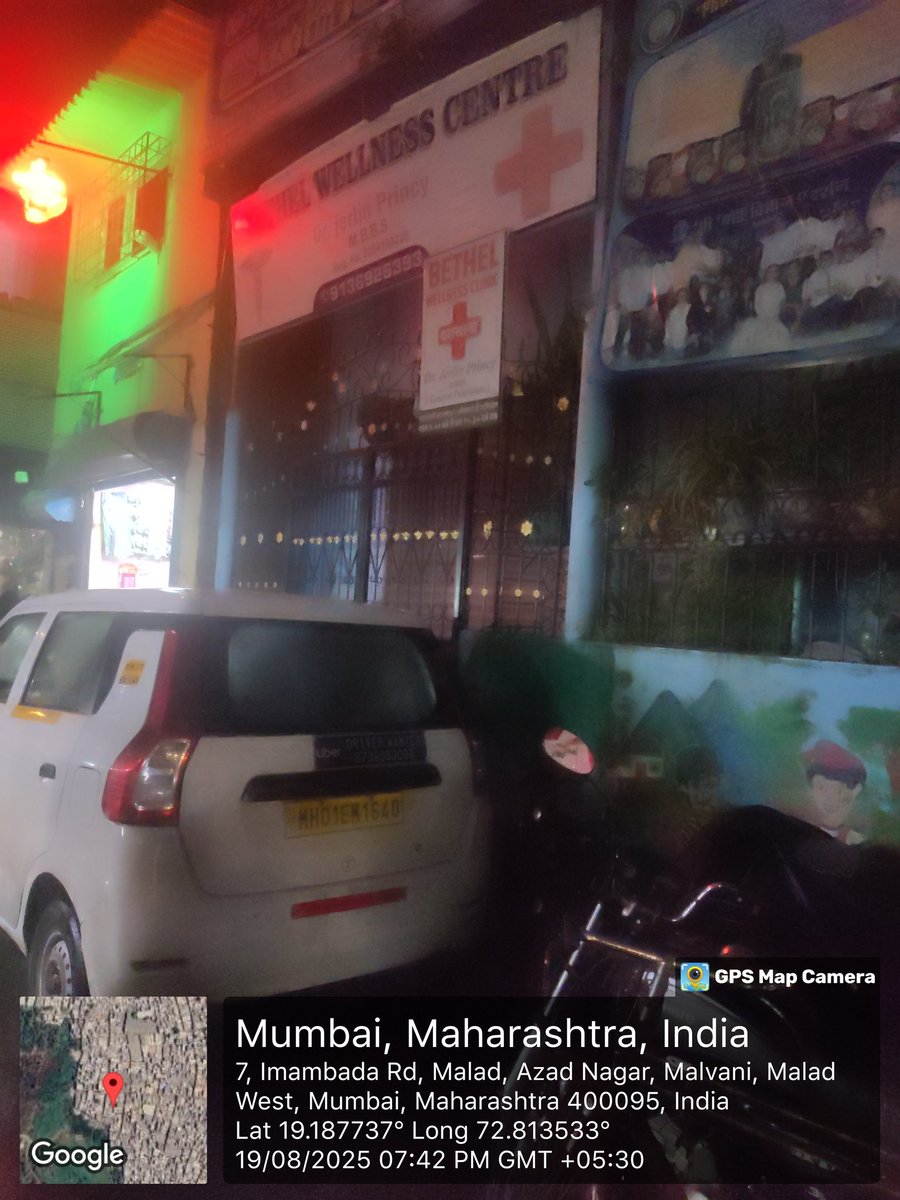 How is this car parked in front of clinic. We couldn't open our clinic for patients. Traffic department please take immediate action. Azminagar, st.Mathew school ,Malwani gate no.7, Malad (w)<a href="/MTPHereToHelp/">Mumbai Traffic Police</a>