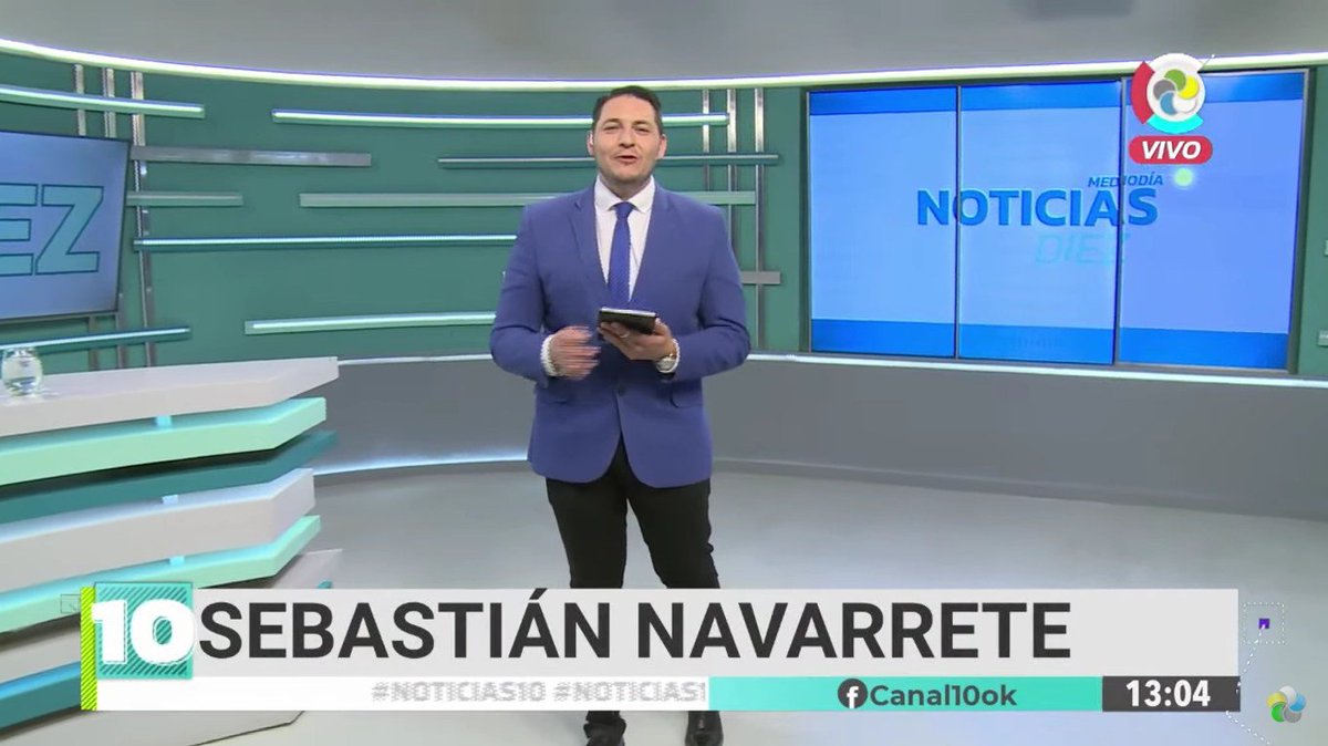 ¡Ya estamos en VIVO en #Noticias10 Mediodía! Junto a <a href="/sebanavarrete84/">Seba Navarrete</a> y un gran equipo de corresponsales, técnicos y productores, te informamos todo lo que sucede en #RíoNegro y #Neuquén. 

Seguinos en VIVO por nuestro canal de YouTube: youtube.com/watch?v=PTp1Jk…