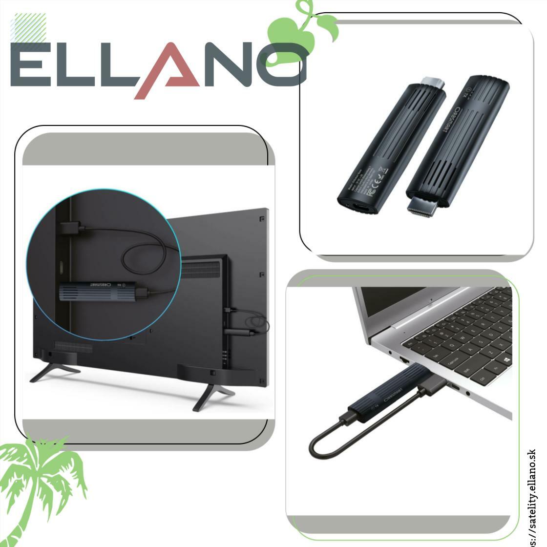 Ellanosk's tweet image. Novinka! Objavte Orbsmart Nano - bezdrôtový HDMI extender Full HD až do 30m za len 69,90 €. Buďte medzi prvými, ktorí si užijú kvalitný prenos obrazu! Preskúmaj teraz. #HDMIextender #novétechnológie 

 Nakúpte teraz