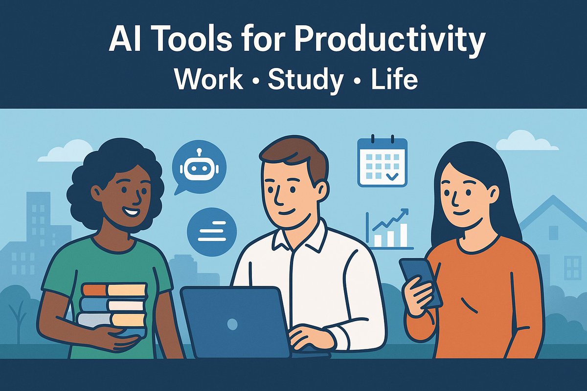 TechPulseken's tweet image. AI is reshaping how Americans balance work, study &amp;amp; life 🇺🇸✨

From smart schedulers to AI tutors &amp;amp; budgeting apps—productivity just got an upgrade. 🚀

Read the blog 👉techpulse.jaytechkenya.com/blog/ai-produc…

#AI #Productivity #WorkLifeBalance #AITools #FutureOfWork #EdTech #AIAmerica