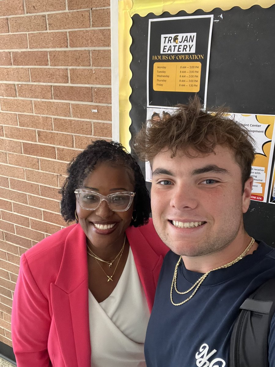 Day 2! <a href="/Nic_Love6/">Nic Love</a> <a href="/Gabitoo2712/">Gabriel Garcia</a> <a href="/ftccathletics/">FTCC Trojan Athletics</a> <a href="/FAYTECHCC/">Fayetteville Technical Community College</a> #PicsWithProfs #ftccbaseball