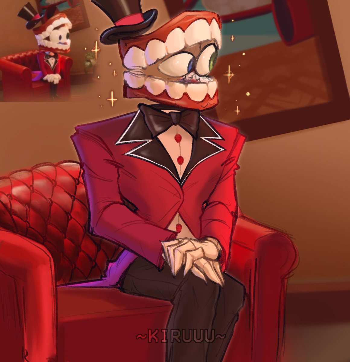 Probably this one
People LOOOVE Caine. Especially when he's polite or smth

Gentlemen, if you will✨

#TADC #TheAmazingDigitalCircus #Caine