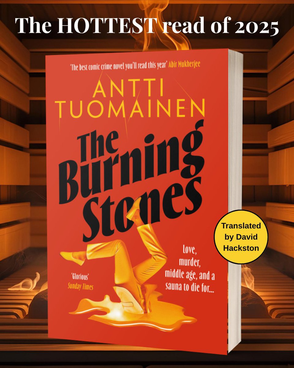Pam Robertson (@bookslifethings) on Twitter photo Follow and retweet to win a print copy of #TheBurningStones by @antti_toumainen . Check it out here bookslifeandeverything.blogspot.com/2025/08/the-bu… one winner UK only closing date August 26th 2025 <a href="/OrendaBooks/">Karen Sullivan 🇺🇦🇨🇦🇬🇧</a> <a href="/annecater/">Anne Cater 🇺🇦 🏳️🌈</a> #win #competition #NordicNoir #SaunasCanBeMurder #Finland Follow and retweet to win a print copy of #TheBurningStones by @antti_toumainen . Check it out here bookslifeandeverything.blogspot.com/2025/08/the-bu… one winner UK only closing date August 26th 2025 <a href="/OrendaBooks/">Karen Sullivan 🇺🇦🇨🇦🇬🇧</a> <a href="/annecater/">Anne Cater 🇺🇦 🏳️🌈</a> #win #competition #NordicNoir #SaunasCanBeMurder #Finland