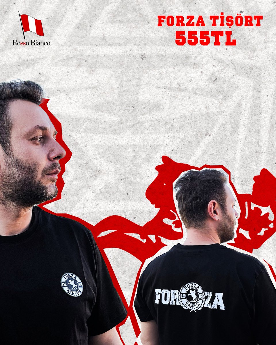 Forza Samsun’un özel tasarım ürünleri artık Rosso Bianco’da! 

📩 Bilgi ve sipariş için DM

#Samsunspor #RossoBianco #ForzaSamsun