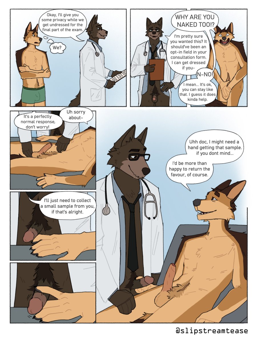 charlie is a much more accomodating doctor that most :3c

my half of an art trade with <a href="/echtofluff/">echto</a>! go see the second part on their profile :D