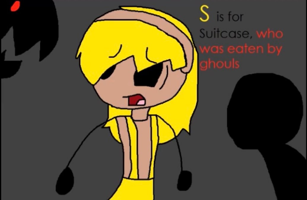 novalitedreams's tweet photo. S is for Suitcase, who was eaten by ghouls https://t.co/3LbMjISLqq