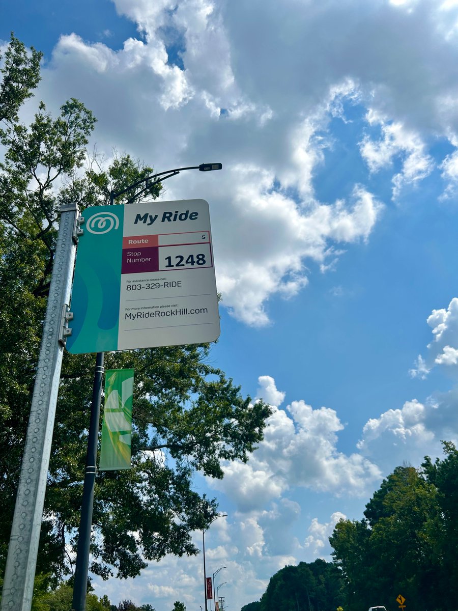 Wishing all York Tech students a great first week! 📚✏️

My Ride makes it easy to get to campus with a stop right on Anderson Rd @ York Technical College (ID: 1248) along Route 5. Be sure to download our mobile app to track the bus in real time, plan trips and receive alerts 📲