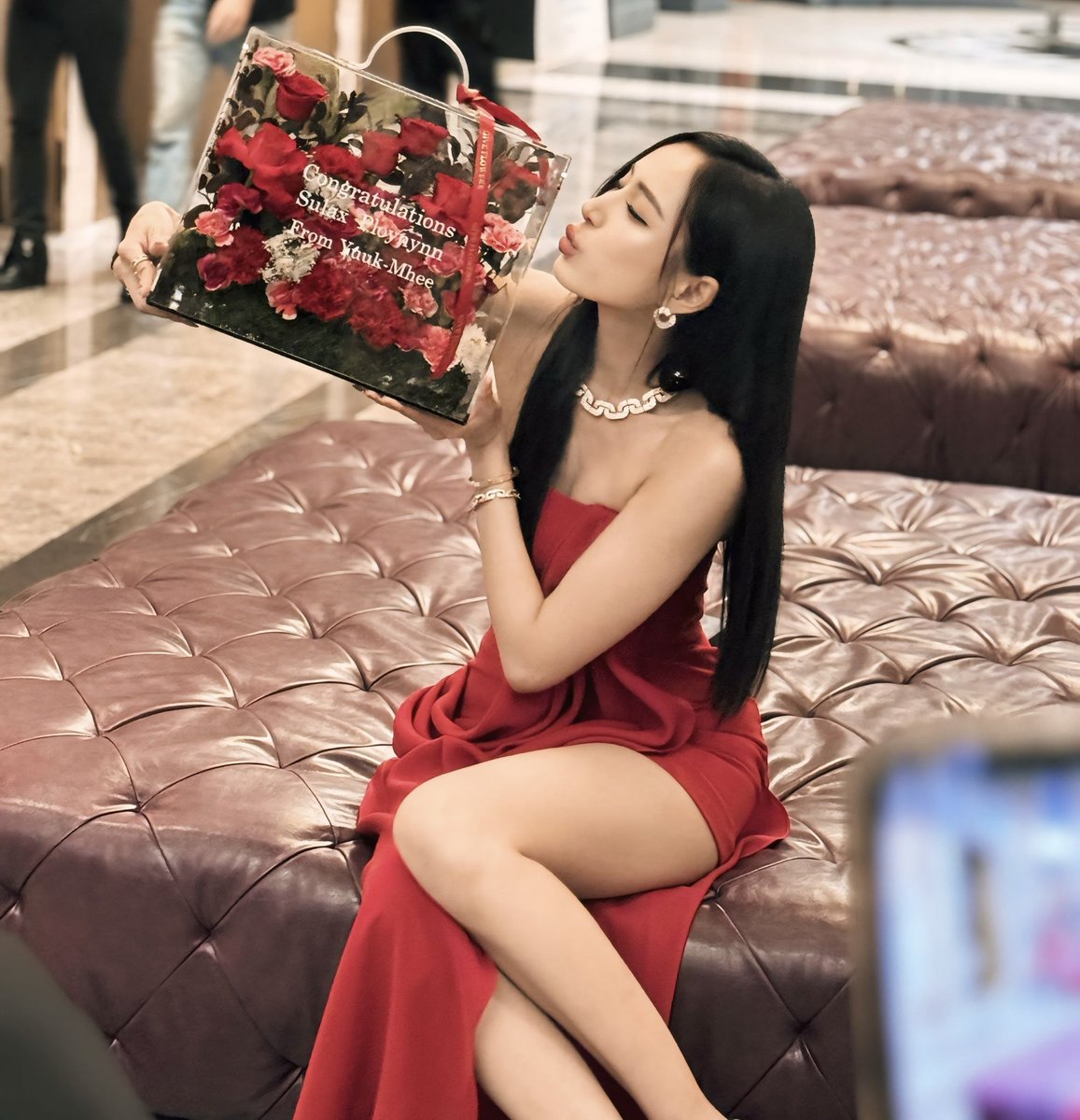 nnammerr's tweet image. สวยมาก คุณ ทิวา 🐻‍❄️❤️‍🔥🌹
 #luxsulax