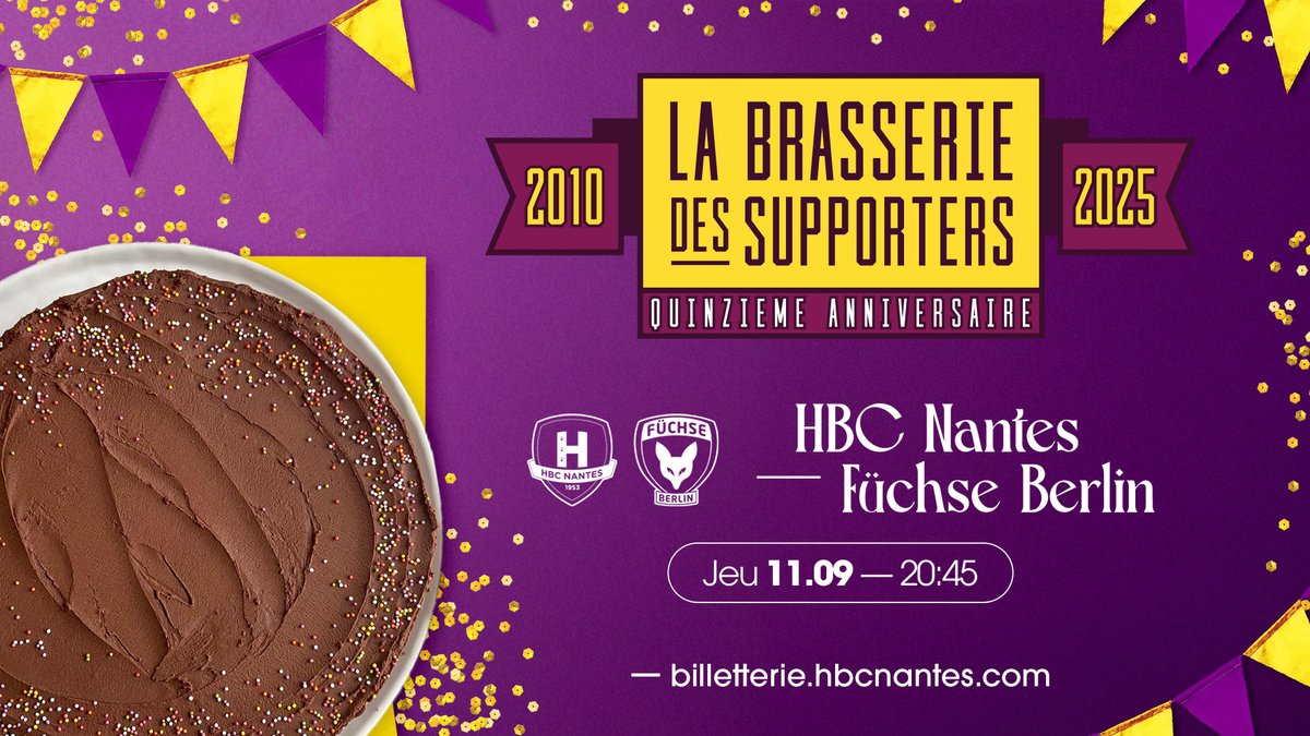 2010 ➡️ 2025
𝐋𝐚 𝐁𝐫𝐚𝐬𝐬𝐞𝐫𝐢𝐞 𝐝𝐞𝐬 𝐒𝐮𝐩𝐩𝐨𝐫𝐭𝐞𝐫𝐬 𝐟𝐞̂𝐭𝐞 𝐬𝐞𝐬 𝟏𝟓 𝐚𝐧𝐬 🎂

🥳 𝘍𝘢𝘤𝘦 𝘢̀ 𝘉𝘦𝘳𝘭𝘪𝘯, 𝘭𝘦 𝘮𝘦̂𝘮𝘦 𝘤𝘰𝘤𝘬𝘵𝘢𝘪𝘭 𝘣𝘰𝘯𝘯𝘦 𝘩𝘶𝘮𝘦𝘶𝘳 𝘲𝘶𝘪 𝘧𝘰𝘯𝘤𝘵𝘪𝘰𝘯𝘯𝘦 𝘥𝘦𝘱𝘶𝘪𝘴 𝘥𝘦𝘴 𝘢𝘯𝘯𝘦́𝘦𝘴 :  𝘢𝘮𝘣𝘪𝘢𝘯𝘤𝘦