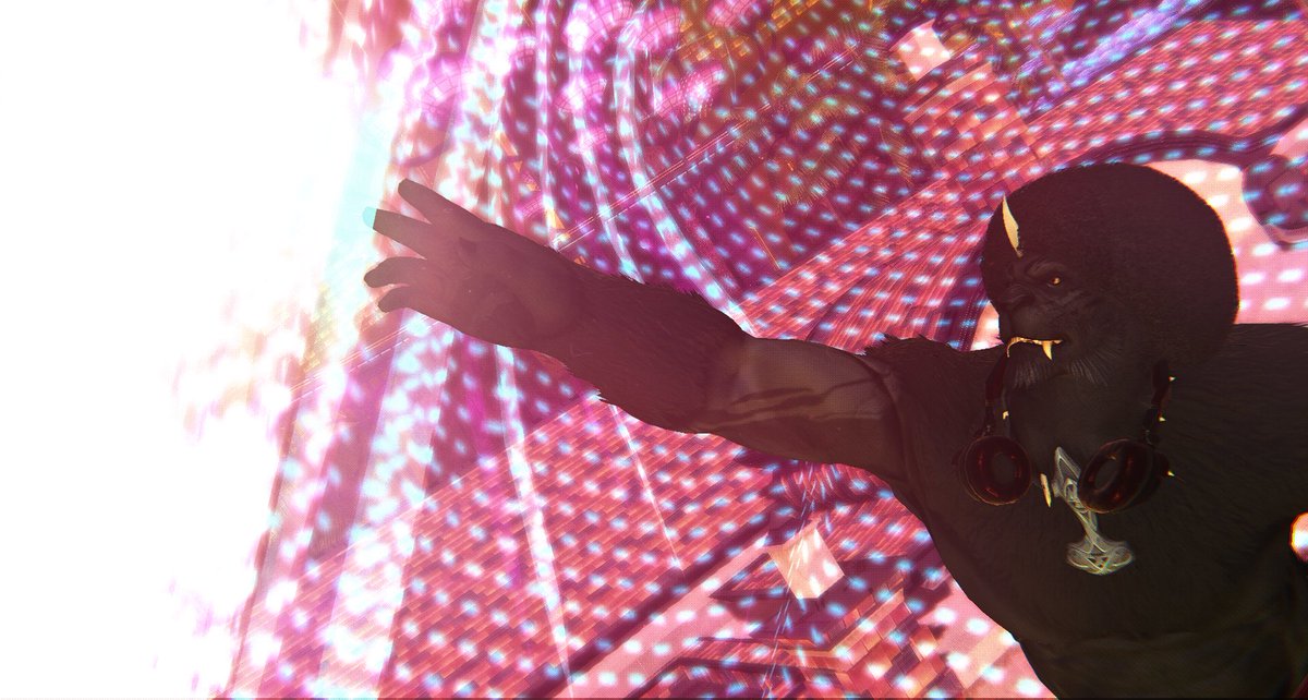 GanonLegendaddy's tweet photo. Reaching the stars #FFXIV #GPOSERS #Hrothgar #Afro https://t.co/xt1hbzT4i0