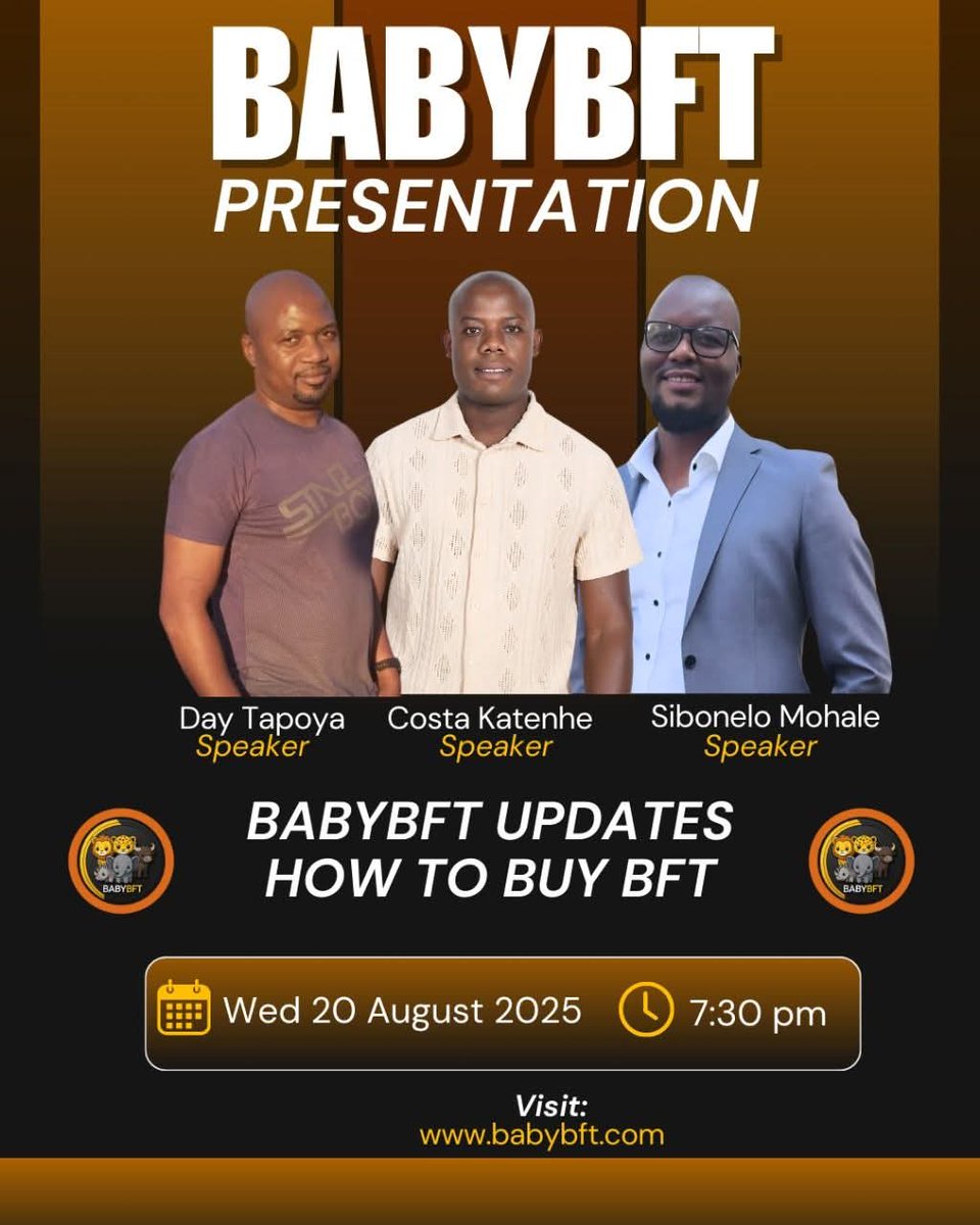 five_token's tweet photo. 🟢| 𝐀 𝐩𝐫𝐨𝐣𝐞𝐜𝐭 𝐫𝐨𝐨𝐭𝐞𝐝 𝐢𝐧 𝐭𝐡𝐞 𝐫𝐞𝐚𝐥𝐢𝐭𝐢𝐞𝐬, 𝐯𝐚𝐥𝐮𝐞𝐬, 𝐚𝐧𝐝 𝐚𝐬𝐩𝐢𝐫𝐚𝐭𝐢𝐨𝐧𝐬 𝐨𝐟 𝐨𝐮𝐫 𝐩𝐞𝐨𝐩𝐥𝐞...𝐤𝐧𝐨𝐰 𝐦𝐨𝐫𝐞
  ▪️𝐓𝐈𝐌𝐄: 7:30 CAT, Wednesday, 20th Aug 25
  ▪️𝐖𝐇𝐄𝐑𝐄: Google meet 

🧡 We be recapping BBFT updates & showing you how to buy some❗

#𝐁𝐢𝐠𝐅𝐢𝐯𝐞𝐓𝐨𝐤𝐞𝐧 #𝐁𝐅𝐓𝐞𝐜𝐨𝐬𝐲𝐬𝐭𝐞𝐦 #𝐁𝐁𝐅𝐓 #𝐖𝐀𝐆𝐌𝐈