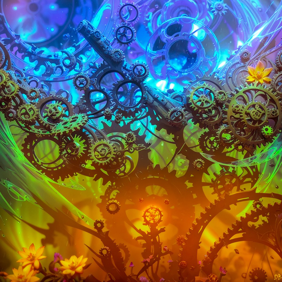 dbeltrandigital's tweet photo. Abstract August Day 19: This one is #13 in the "Electric Dreams" collection. #abstractaugust #dbdw #abstractart #surrealism https://t.co/YeLpa1SFbu