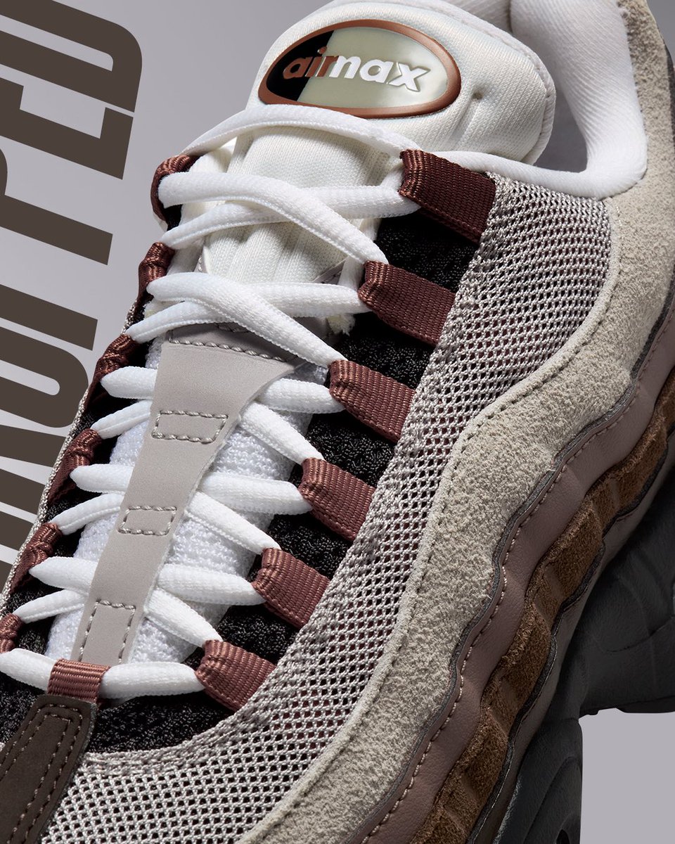 🗣️ JUST DROPPED ONLINE Nike Air Max 95 “Velvet Brown” Big Bubble