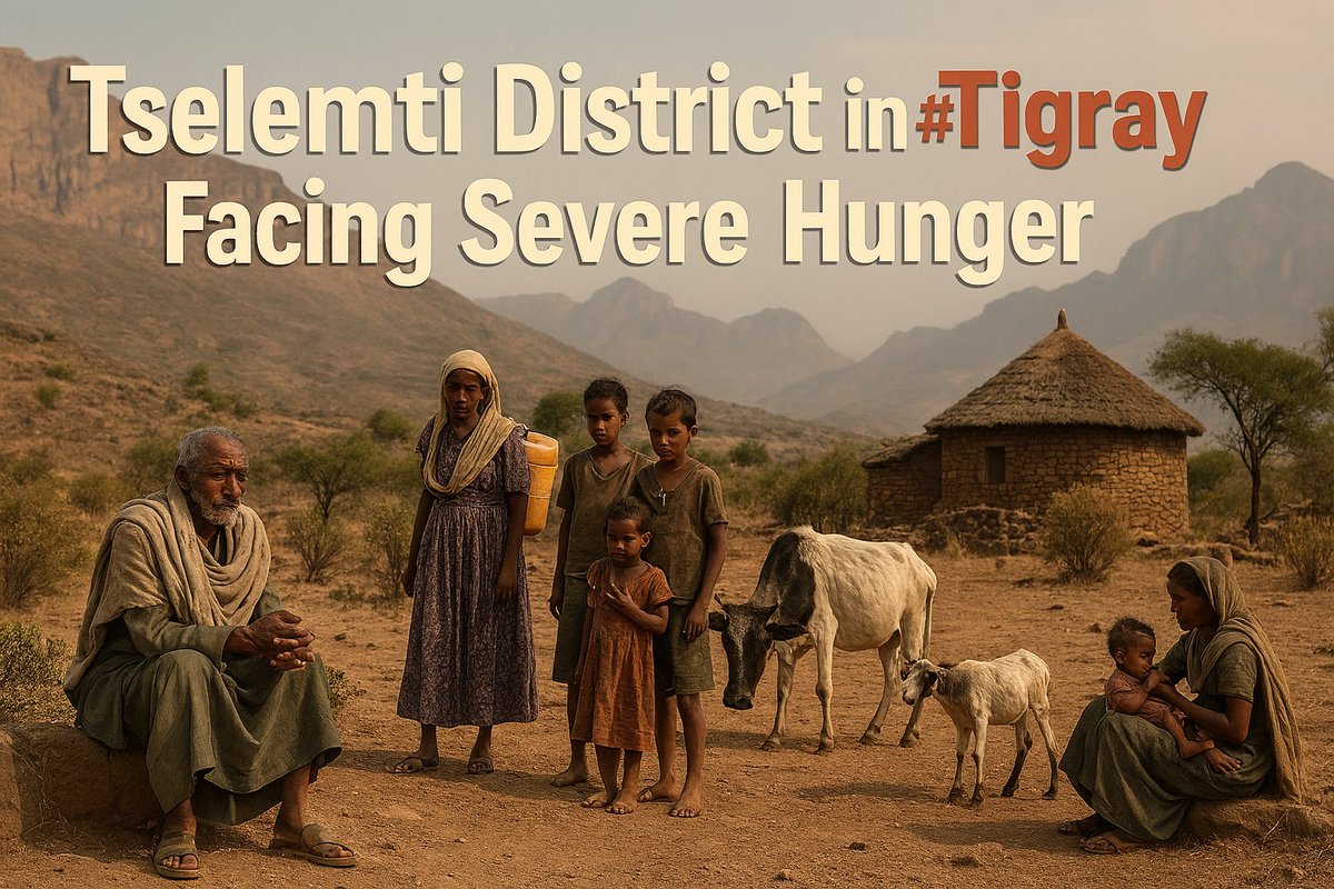 Romha (@romha12) on Twitter photo The people of Tselemti district in #Tigray are facing severe hunger and a critical shortage of medical supplies. After years of war& displacement, their suffering continues. The IC must act urgently to deliver aid & protect women & children lives.
<a href="/StateDept/">Department of State</a> <a href="/dfatirl/">Irish Foreign Ministry</a> <a href="/CanadaFP/">Foreign Policy CAN</a> The people of Tselemti district in #Tigray are facing severe hunger and a critical shortage of medical supplies. After years of war& displacement, their suffering continues. The IC must act urgently to deliver aid & protect women & children lives.
<a href="/StateDept/">Department of State</a> <a href="/dfatirl/">Irish Foreign Ministry</a> <a href="/CanadaFP/">Foreign Policy CAN</a>