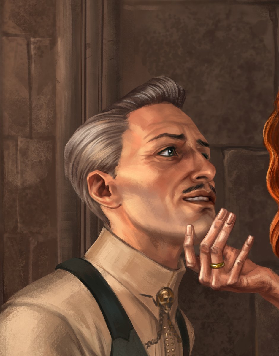 nateese_art's tweet photo. commission art for amasing
https://t.co/SJzQhDDhcY 
 (go and read fanfiction about these characters)  #emmrook #rook #emmrich #yuriel #veilguard #dragonage #emmrichxrook #dragonagetheveilguard #commissionart https://t.co/lh4qT73hSn