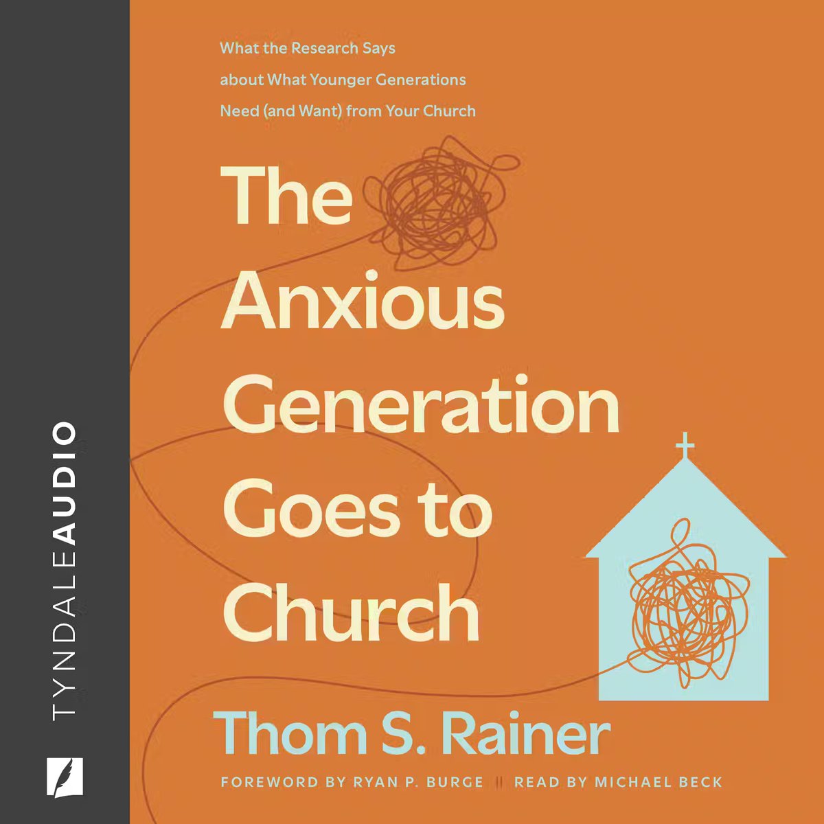 ONEAudiobooks's tweet photo. Coming tomorrow: The Anxious Generation Goes to Church by Thom Rainer. With insight into Gen Z’s struggles and hopes, this book equips church leaders to welcome and disciple an anxious generation. Available soon on the ONE app. https://t.co/VgY93mxWjD