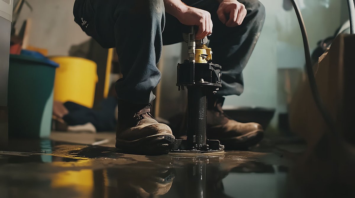 htstrenger's tweet photo. Keep your Basement Dry - A Top-Notch Sump Pump and Battery Powered Back-Up System is your last line of defense against flooding.  Expert Residential Plumbing Service's - Sump Pump Services, Drain Rodding, 24/7 Emergency Service's #callht #libertyville #lakeforest #lakebluff https://t.co/1A2Ih7vEjJ