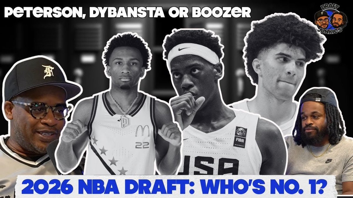 Rafael Barlowe (@barlowe500) on Twitter photo 🚨 NBA Draft Junkies Podcast 🚨
<a href="/DraftJunkyJames/">James Barlowe</a> and I share our thoughts on the loaded 2026 NBA Draft class — Darryn Peterson, AJ Dybantsa, Cameron Boozer, Mikel Brown Jr., Jayden Quaintance, Nate Ament, Karim Lopez & Chris Cenac Jr.
youtu.be/0fZbjm5Yryg
Full episode 🚨 NBA Draft Junkies Podcast 🚨
<a href="/DraftJunkyJames/">James Barlowe</a> and I share our thoughts on the loaded 2026 NBA Draft class — Darryn Peterson, AJ Dybantsa, Cameron Boozer, Mikel Brown Jr., Jayden Quaintance, Nate Ament, Karim Lopez & Chris Cenac Jr.
youtu.be/0fZbjm5Yryg
Full episode