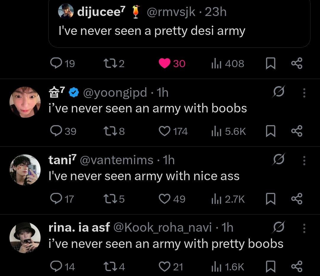 i've never seen army with pretty back