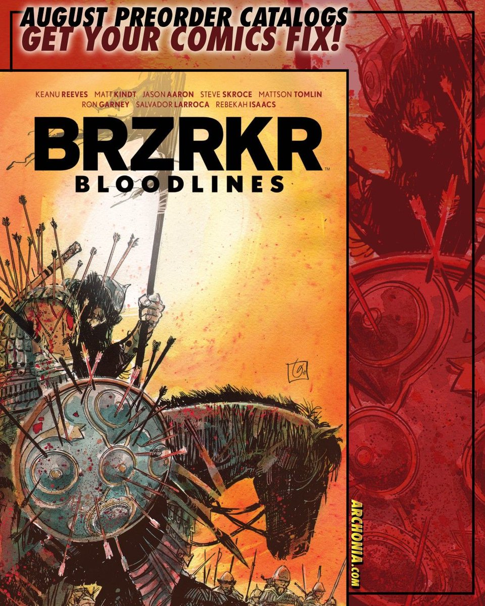 Archonia's tweet image. Our August Preorder Catalog is live!
archo.co/41Qo5Ps

What new series are you most excited to pre-order? 
Let us know in the comments!

#Preorders #ComicBooks #NewComics #AugustPreviews #ComicCatalogs #NCBD #ComicFans #GetYourFix #Comics #Preorder
