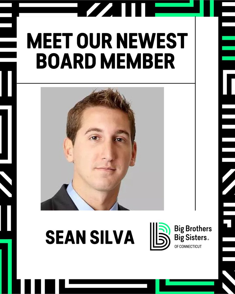 Join us in welcoming our newest member of our Board of Directors, Sean Silva, to Big Brothers Big Sisters of Connecticut!  We look forward to the impact he will bring to our work and are honored to have him on our board.

#BoardSpotlight #MentorshipMatters #BigsOfCT