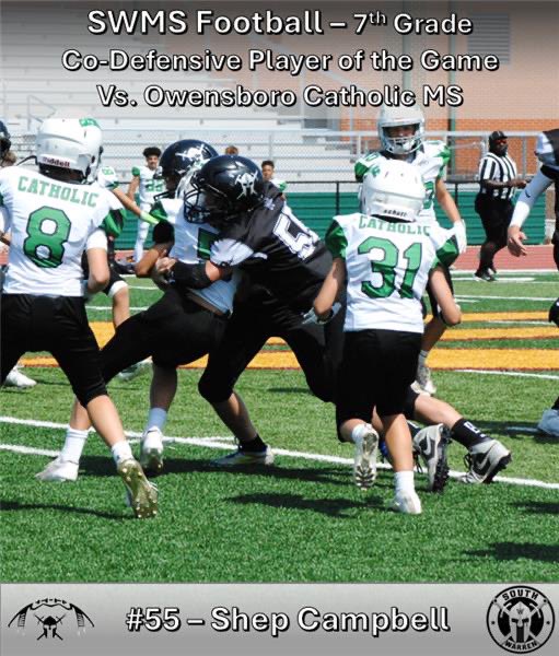 South Warren Middle School Football tweet media