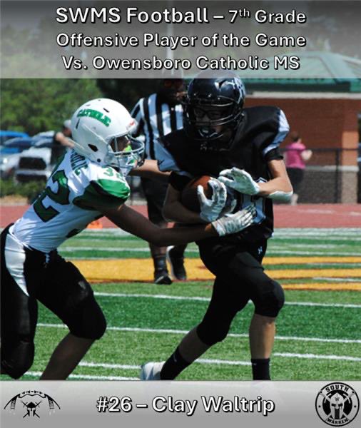 South Warren Middle School Football tweet media