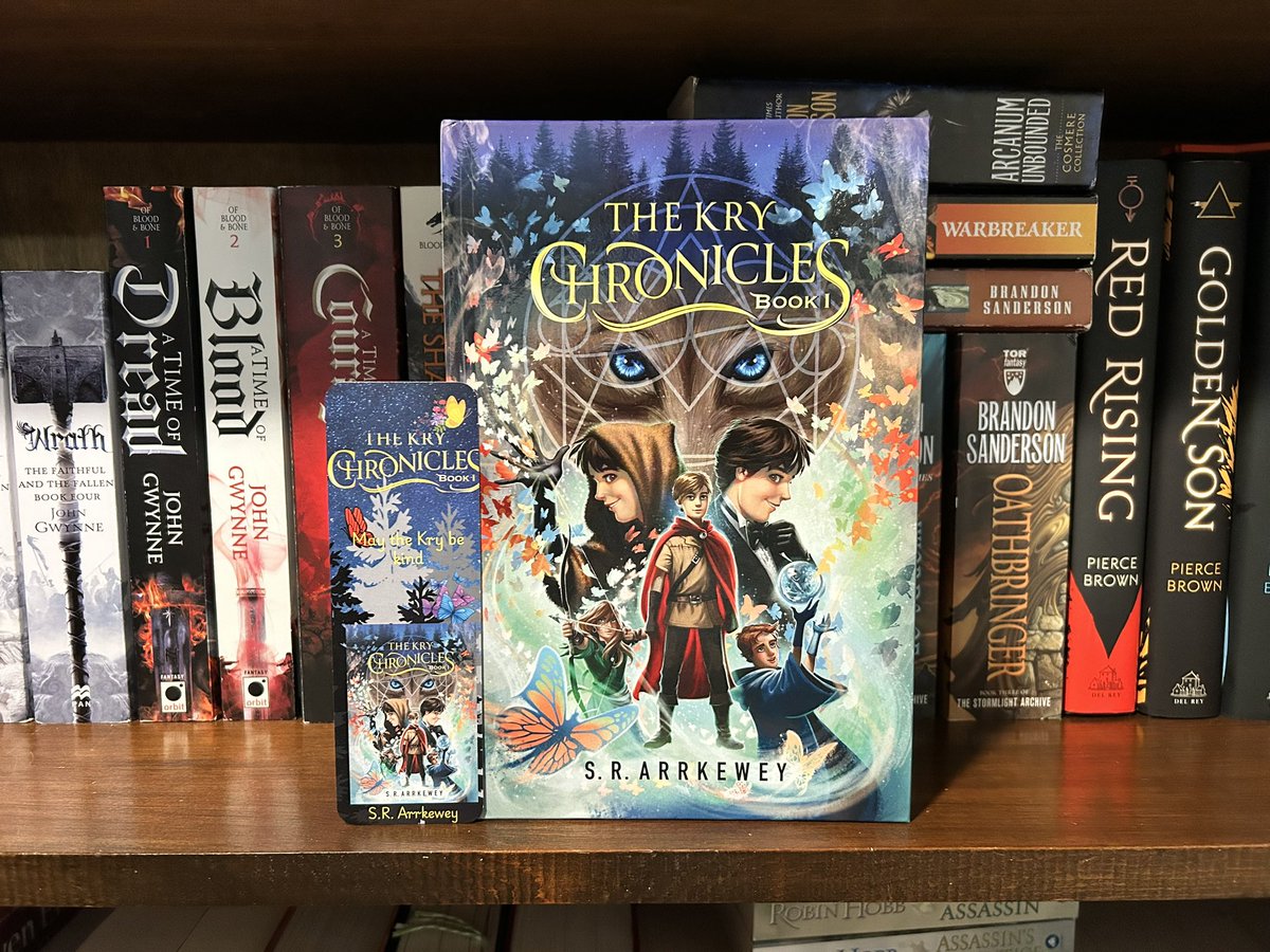 Matt Pittman 📚 (@geauxreadbooks) on Twitter photo I don’t win many book giveaways, but here’s one I did win recently!
The Kry Chronicles Book 1 by <a href="/ArrkeweyS/">S.R. Arrkewey-The Kry Chronicles is OUT!</a> I don’t win many book giveaways, but here’s one I did win recently!
The Kry Chronicles Book 1 by <a href="/ArrkeweyS/">S.R. Arrkewey-The Kry Chronicles is OUT!</a>