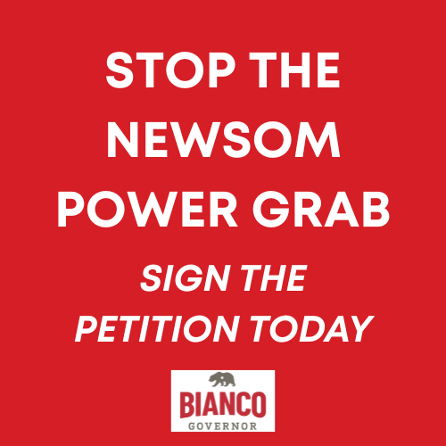 We just submitted more than 12,000 petitions to the state Legislature in opposition to the Newsom Power Grab. But we’re not done yet - please take a moment to share our anti-gerrymander petition so we can DOUBLE this number before the final vote is taken. 

We aren’t going to let