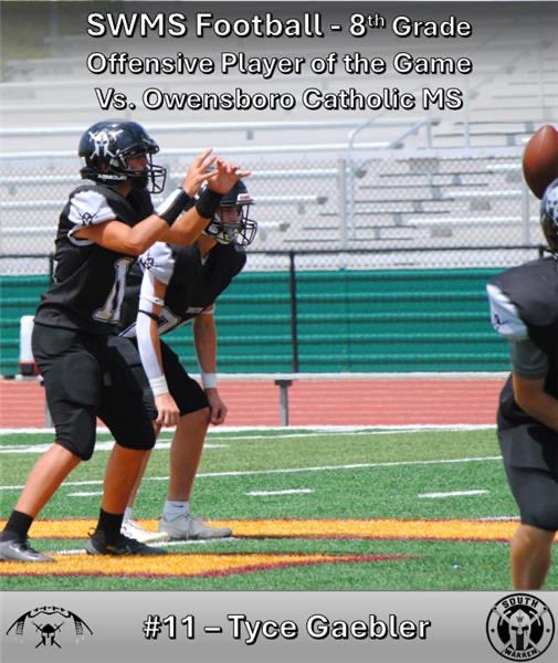South Warren Middle School Football tweet media