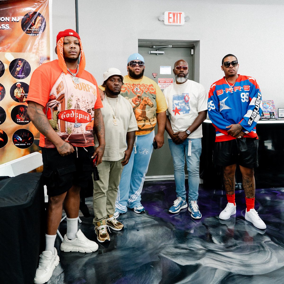 BIGOOH's tweet image. Twork ❌ lil’ Cease ❌ SLICK ❌ Fly Guy ❌ Vado in Trenton at Simply Pure ‼️#ANDC