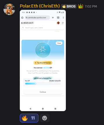 AltcoinSurfers's tweet photo. It's Tuesday, which means it's @AbstractChain XP day 🥳

Congratulations to our top XP earners:
@DenisVlg000 52,906 XP
@geniexbtz 43,793 XP
@CR24wrx 42,006 XP
@ValentinaL51142 39,310 XP

How much did you get? 👀